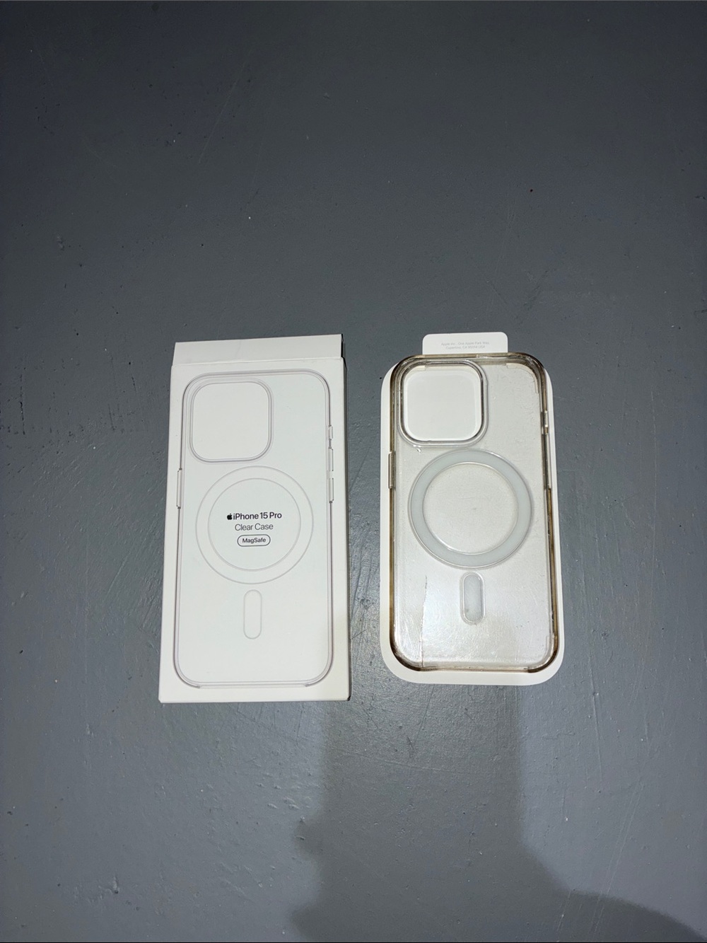 iPhone 15 Pro Clear Apple MagSafe Case - Clear